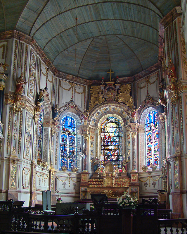 Il coro della chiesa di San Thgonnec