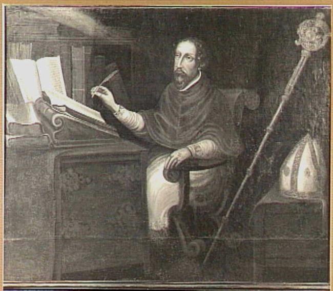 Sant'Agostino nel suo studio 