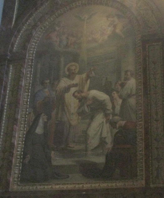 Il battesimo di sant'Agostino a Milano