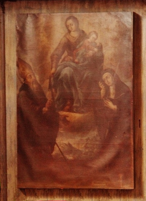 La Madonna della cintura con Agostino e Monica