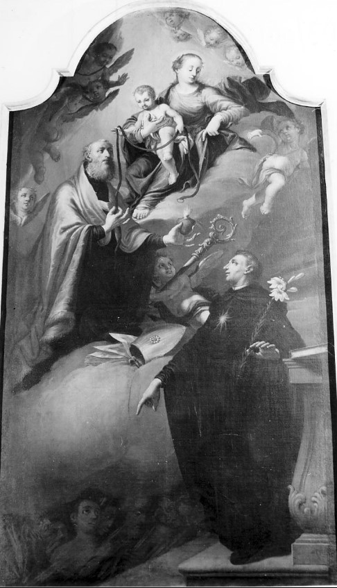 Madonna della cintura con Agostino e Nicola da Tolentino