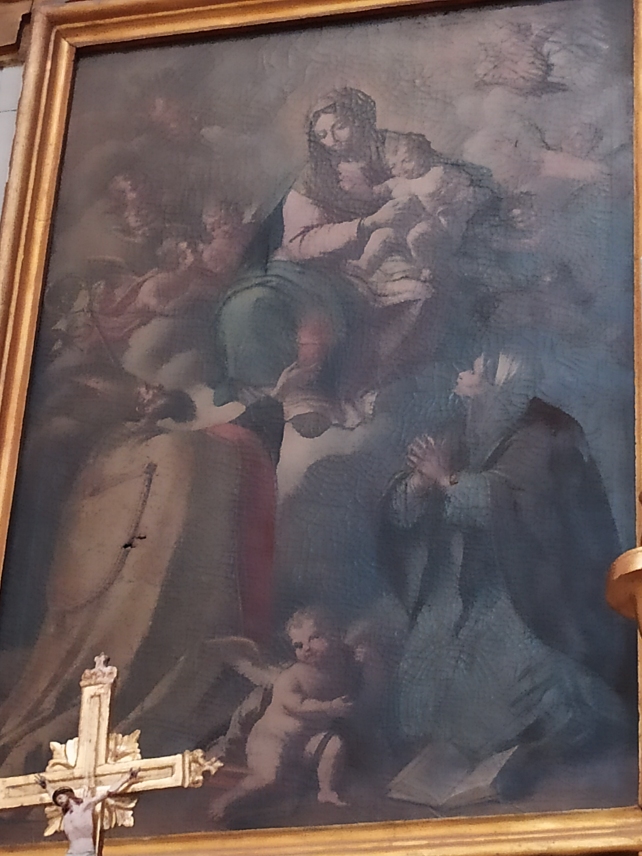 La Vergine e il Bambino con i santi Agostino e Monica