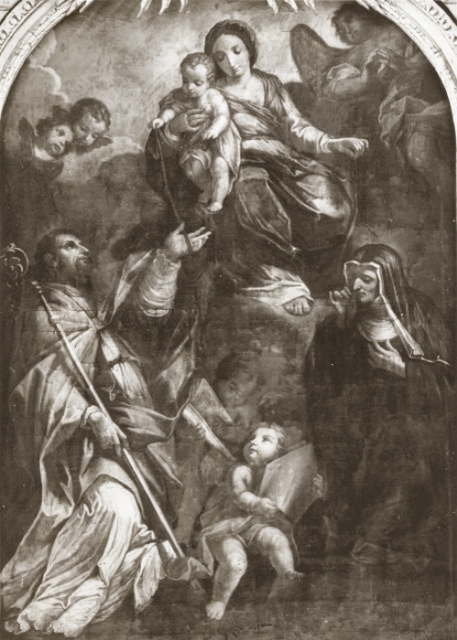 Madonna della Cintura con Bambino, sant'Agostino e santa Monica