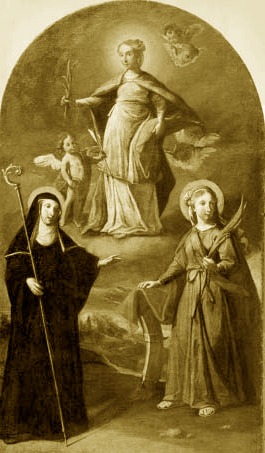 Sante Orsola, Monica e Caterina d'Alessandria