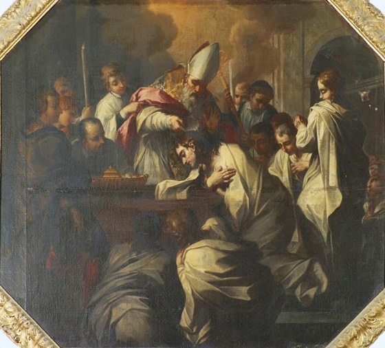 Il battesimo di Agostino a Milano