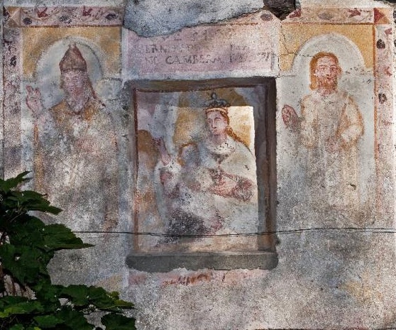 Madonna con Bambino, Sant'Agostino e San Bernardo