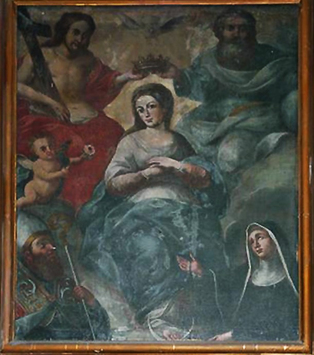 Incoronazione della Vergine con Agostino e Teresa d'Avila