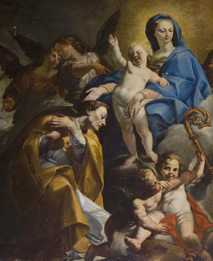 Madonna con Ges Bambino e Sant'Agostino