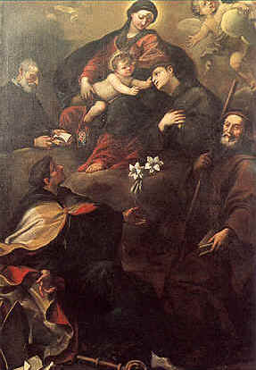 Madonna del Carmine con Agostino e S. Nicola