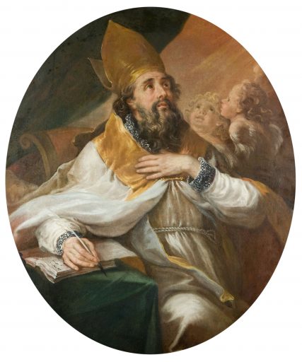 Sant'Agostino vescovo e Dottore della Chiesa