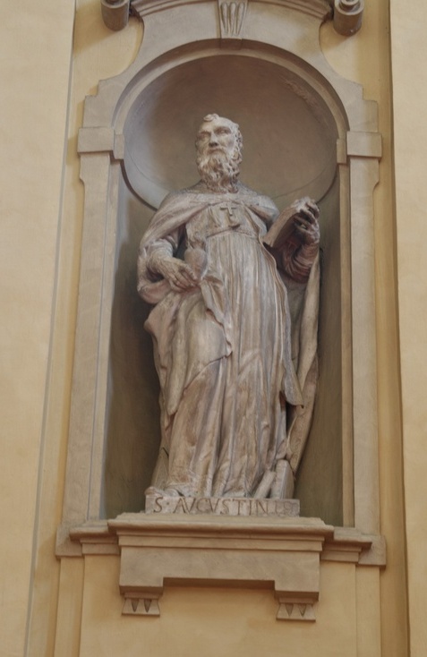 Sant'Agostino vescovo e Dottore della Chiesa in santa Croce a Torino