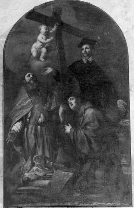 I santi Antonio da Padova, Agostino e Filippo