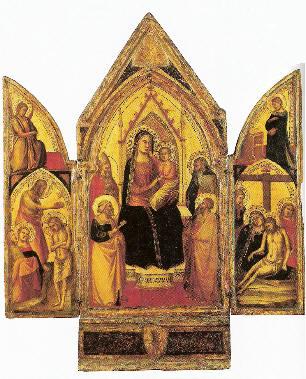 Madonna con Bambino e i santi Pietro, Paolo, Antonio Abate e Agostino