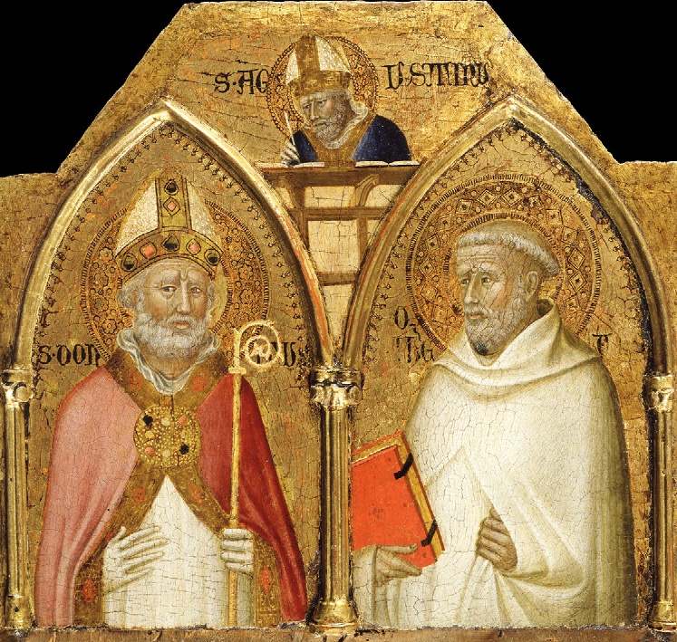 San Donato e san Giovanni Gualberto, Sant'Agostino