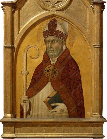 Agostino vescovo e Dottore della Chiesa al Museo Pusc'kin di Mosca