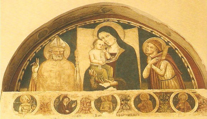 Madonna con il Bambino e i santi Agostino e Amico