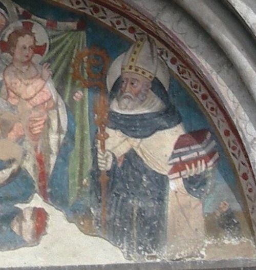 La Vergine e il Bambino con sant'Agostino e Nicola da Tolentino