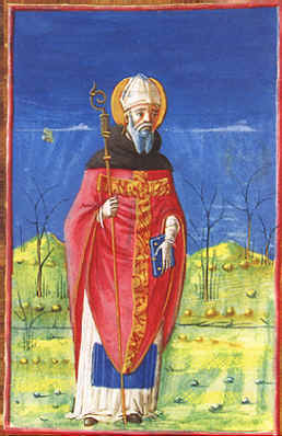 Agostino vescovo e dottore della Chiesa di Tommaso da Modena