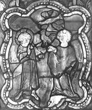 Converte gli eretici: vetrata di Erfurt