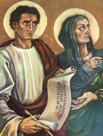 Agostino e sua madre