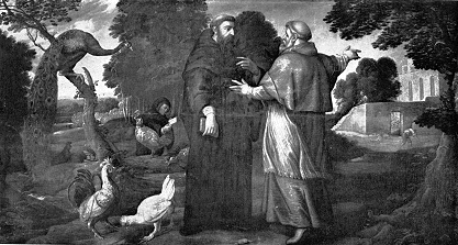 Agostino accolto da Valerio di Van Herpe