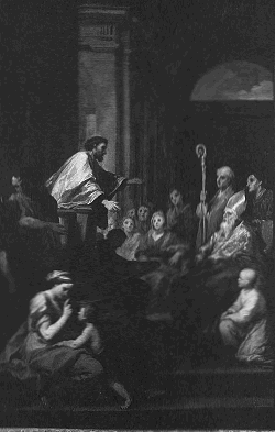 Predica davanti a Valerio