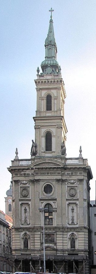 La chiesa di sant'Agostino a Budapest