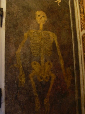 Pittura gotica macabra nella Georgkapelle