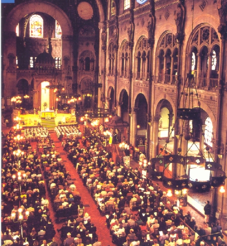 Interno della chiesa di S. Agostino a Parigi