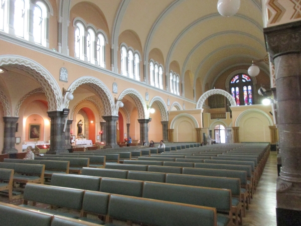 L'interno della chiesa agostiniana di Limerick