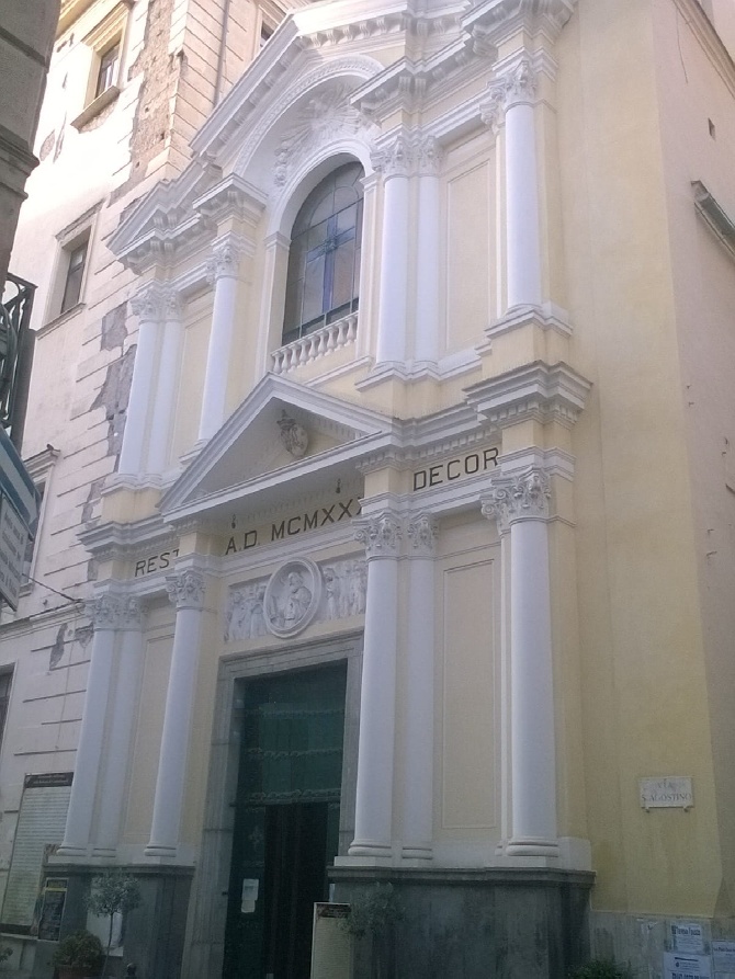 Immagine della chiesa di sant'Agostino a Salerno