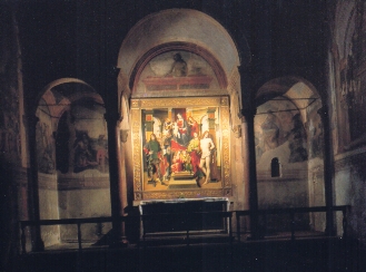 Cappella Bentivoglio con affreschi di Lorenzo Costa (1400)