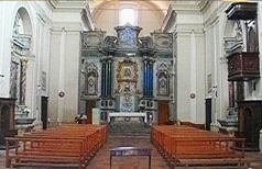 Interno della chiesa di sant'Agostino ad Acquapendente