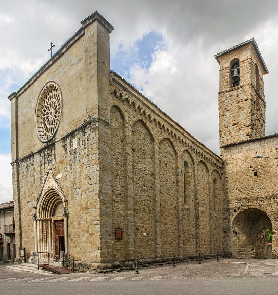 Immagine della chiesa di sant'Agostino ad Amatrice