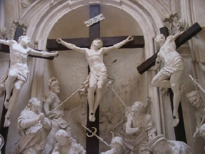 Morte di Ges Cristo negli stucchi di Barberini (1666)