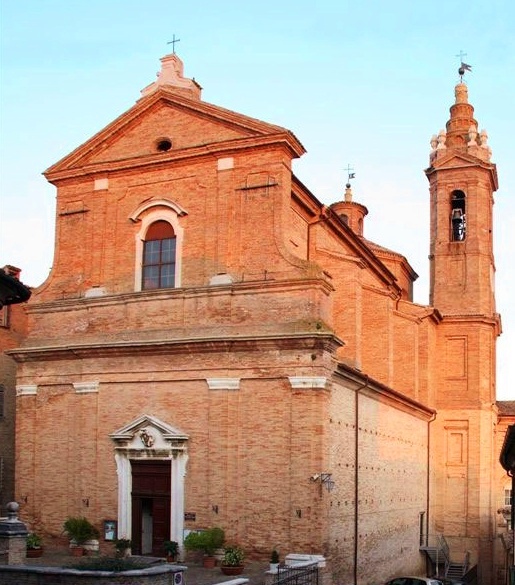 La chiesa di sant'Agostino a Corinaldo oggi Santuario di S. Maria Goretti