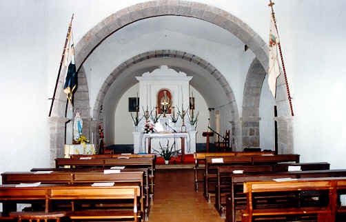 Interno della chiesa