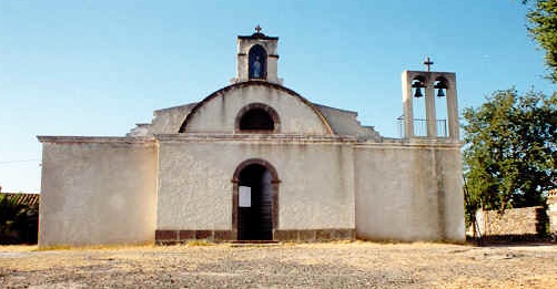 Immagine della chiesa di sant'Agostino ad Abbasanta in Sardegna