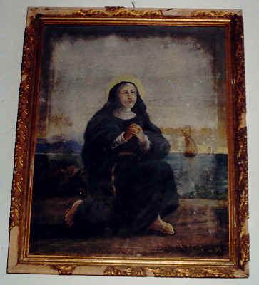 Il quadro di santa Monica