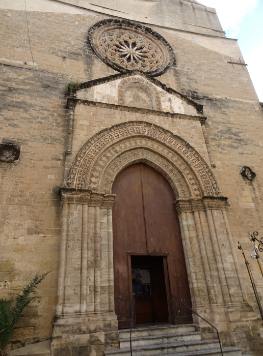 Portale della chiesa di sant'Agostino a Palermo