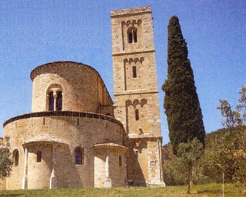 Immagine della Abbazia di sant'Antimo