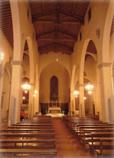 Interno della chiesa di santo Stefano a Empoli