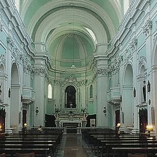 Immagine dell'interno della chiesa di sant'Agostino a Sansepolcro