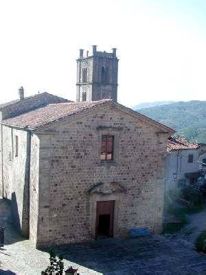 Immagine della chiesa di sant'Agostino a Santa Fiora