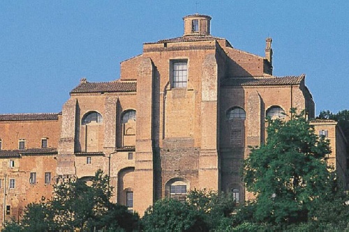 Immagine della chiesa di sant'Agostino a Siena