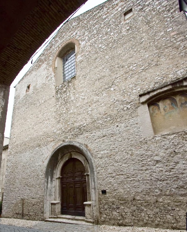 Interno della chiesa di sant'Agostino a Narni