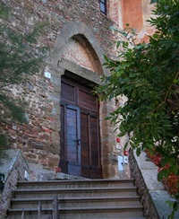 La chiesa di sant'Agostino a Panicale