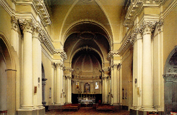 Interno della chiesa di sant'Agostino a Perugia