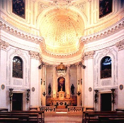 Interno della chiesa di sant'Agostino a Treviso