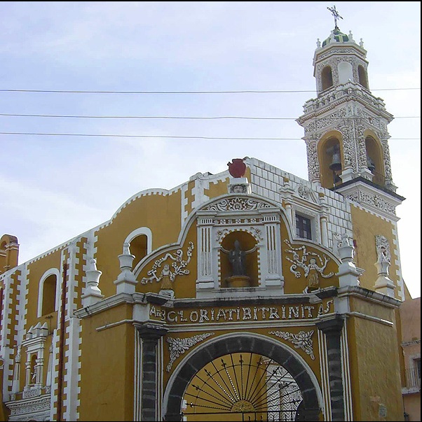 La chiesa di sant'Agostino a Atlixco